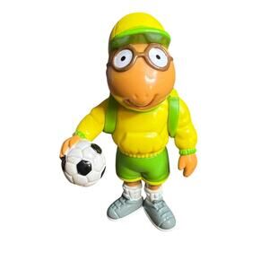 ARTHUR Vintage 1997 Figure Soccer Ball Poseable Playskool Toy Kids